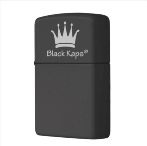 BlackKaps.com Black Kaps Nick Angel Zippo- Left