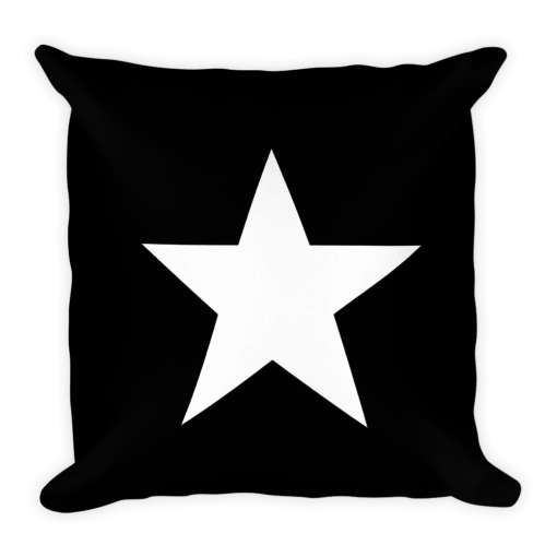 BlackKaps.com Black Kaps - Star Pillow