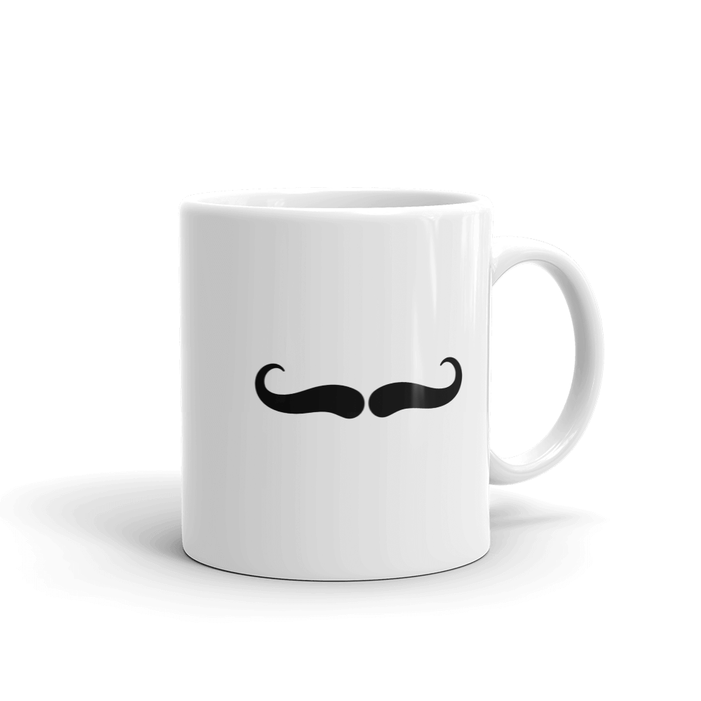 The Villain 'Stache Coffee Mug